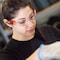 Bison Life Safety Glasses, Anti-Scratch, Clear Lens Red Temple Lens, Frameless BLSH-ESCR-CLLCT-SG2R-12 - alternate 12
